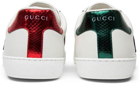 gucci pumps snakeskin|gucci ace tennis shoes.